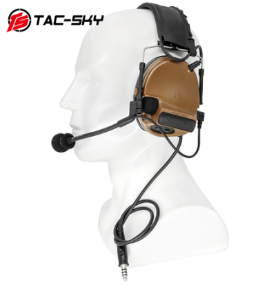 Comtac III Headset (Silicone Ear Cushions) - FDE