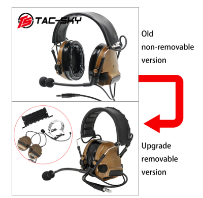 Comtac III Dual-Pass Headset (Silicone Ear Cushions)