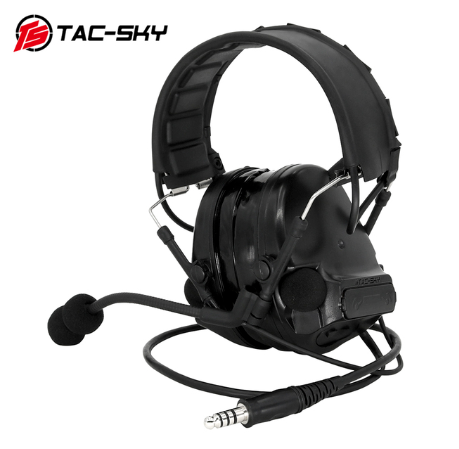 Comtac III Headset (Silicone Ear Cushions) - Black