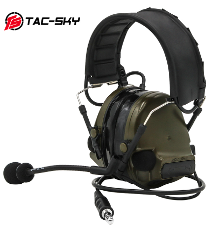 Comtac III Headset (Silicone Ear Cushions) - OD