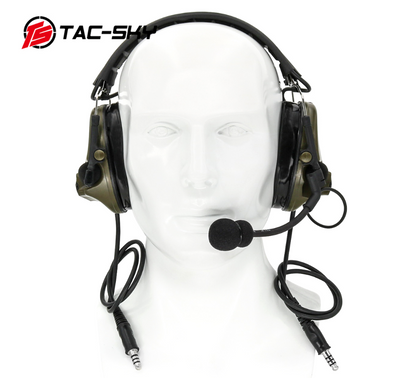 Comtac III Dual-Pass Headset (Silicone Ear Cushions) - OD