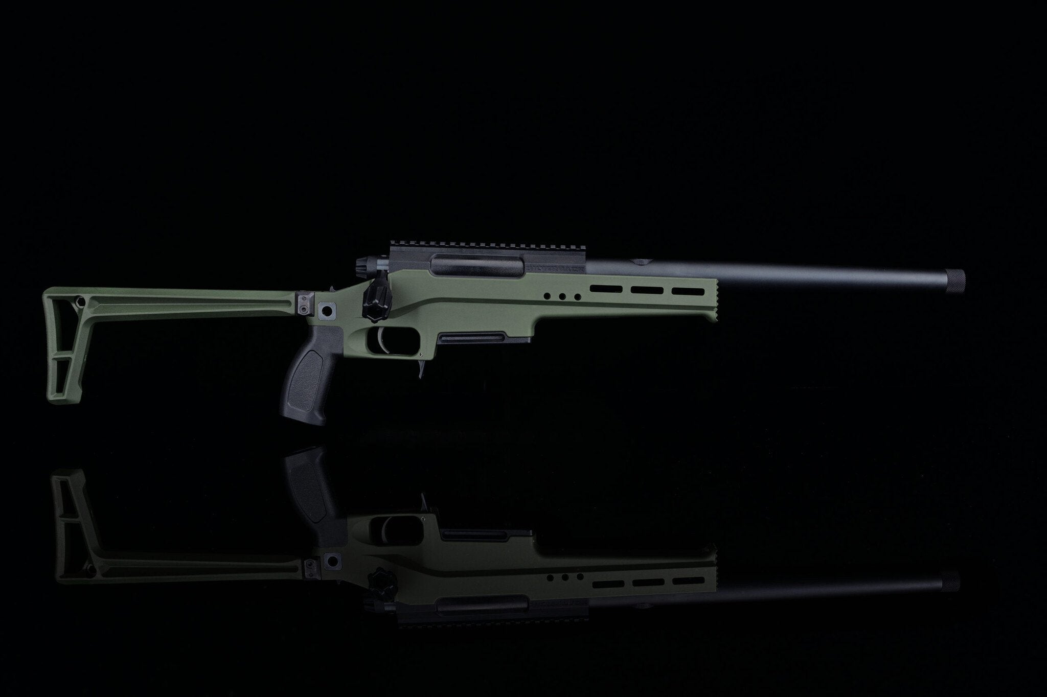 TAC-41L Bolt Action Rifle, Lite chassis & Lite stock, Sport version, - Green
