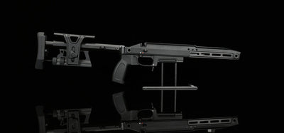 TAC-41 A - Aluminum Chassis with Folding Stock - Black