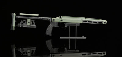 TAC-41 A - Aluminum Chassis with Folding Stock - Green