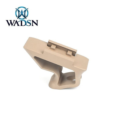 Short CNC Angled Grip for Picatinny Rail - FDE